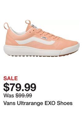 Dick's Sporting Goods Vans ultrarange exo shoes offer