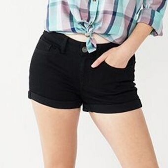 Kohl's Juniors' so® low-rise shortie shorts offer