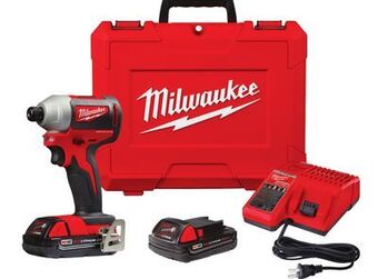 Ace Hardware Milwaukee® m18™ brushless lithium-ion compact drill/driver kit or impact driver kit offer