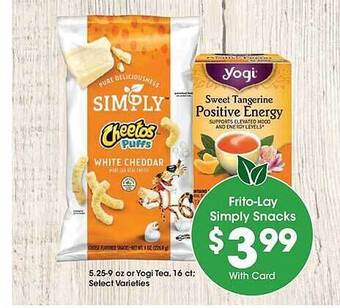 City Market Frito-lay simply snacks offer