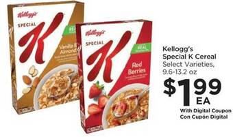 Food 4 Less Kellogg's special k cereal offer