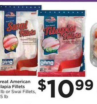 Food 4 Less Great american tilapia fillets offer