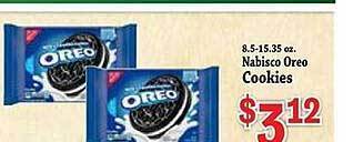 Nabisco oreo cookies