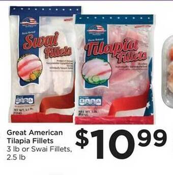 Foods Co Great american tilapia fillets offer