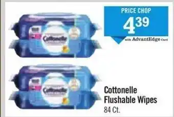 Cottonelle flushable wipes