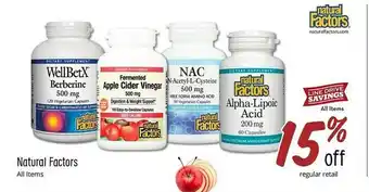 Sprouts Farmers Market Natural factors offer