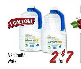 Sprouts Farmers Market Alkaline88 water offer