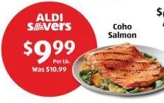Aldi Coho Salmon offer