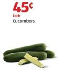 Aldi Cucumbers offer