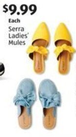 Aldi Serra Ladies' Mules offer