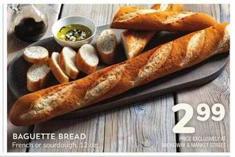 Albertsons Baguette bread offer