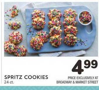 Albertsons Spritz cookies offer