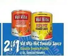 Food City Val vita hot tomate sauce offer