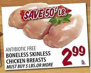 Karns Boneless skinless chicken breasts offer