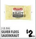 Karns Silver floss sauerkraut offer