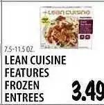 Lean cuisine features frozen entrees