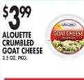 Met Foodmarkets Alouette crumbled goat cheese offer
