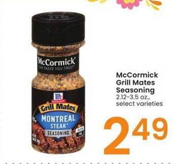 Albertsons Mccormick grill mates seasoning offer