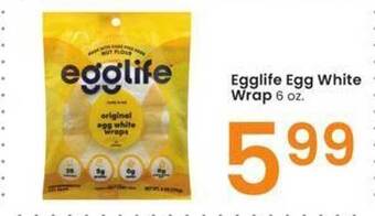 Albertsons Egglife egg white wrap offer