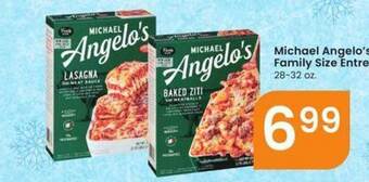 Albertsons Michael angelo's family size entree offer
