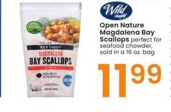 Albertsons Open nature magdalena bay scallops offer