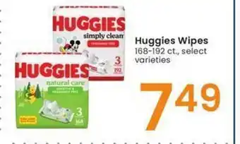 Albertsons Huggies wipes offer