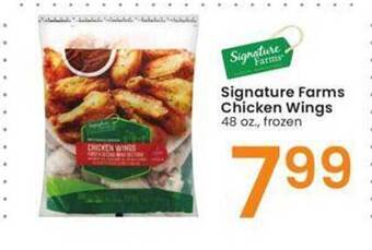 Albertsons Signature farms chicken wings offer