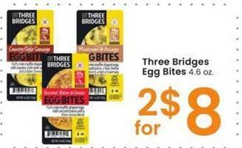 Albertsons Three bridges egg bites offer