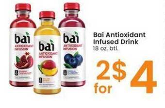 Albertsons Bai antioxidant infused drink offer