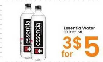 Albertsons Essentia water offer