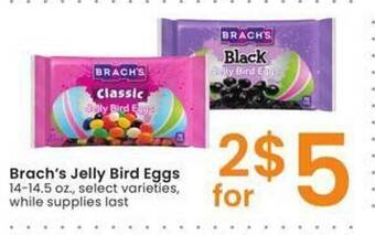Albertsons Brach's jelly bird eggs offer