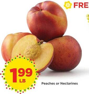 Food 4 Less Peaches or nectarines offer