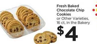 Food 4 Less Fresh baked chocolate chip cookies offer