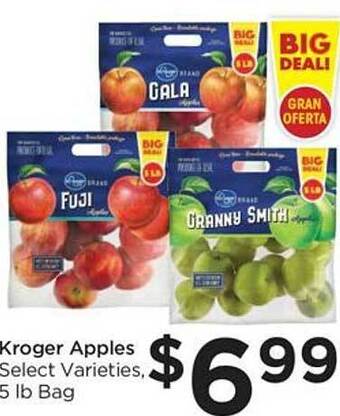 Food 4 Less Kroger apples offer