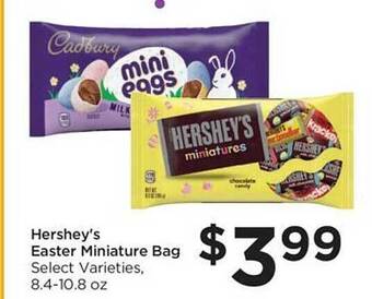 Food 4 Less Hershey's easter miniature bag offer