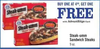 Price Chopper Steak-umm sandwich steaks offer