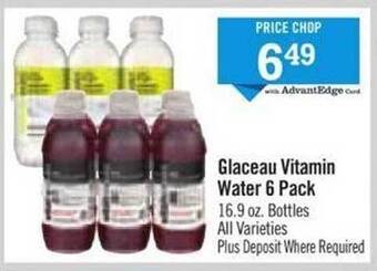 Price Chopper Glaceau vitamin water 6 pack offer