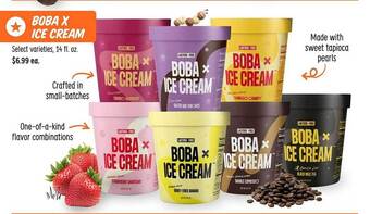 Sprouts Farmers Market Boba x ice cream offer