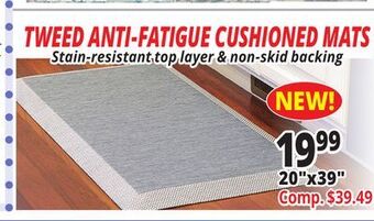 Ocean State Job Lot Premium anti-fatigue comfort mat, 20" x 39" offer