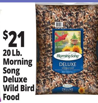 Ocean State Job Lot 20 lb. morning song deluxe wild bird food offer