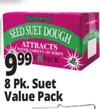 Ocean State Job Lot Seed & suet high energy suet, 8 pack offer