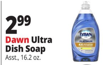 Ocean State Job Lot Dawn ultra dish soap offer