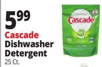 Ocean State Job Lot Cascade dishwasher detergent offer