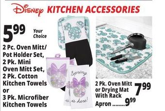 Ocean State Job Lot Disney kitchen accessories offer