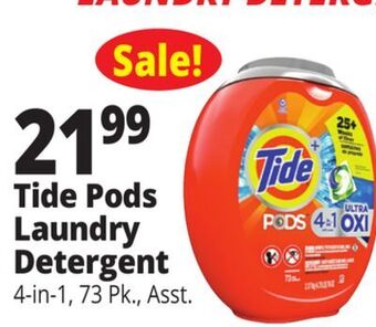 Ocean State Job Lot Tide pods laundry detergent offer