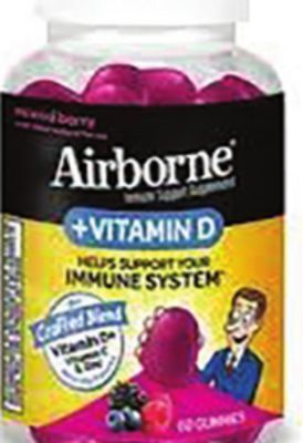 Ocean State Job Lot Airborne +vitamin d gummies offer