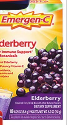 Ocean State Job Lot Emergen-c elderberry drink mix offer