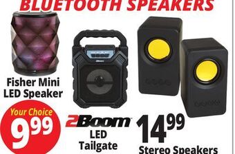 Ocean State Job Lot Fisher krystal bluetooth wireless speaker offer