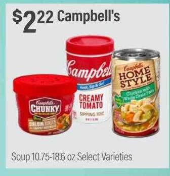 Commissary Campbell's soup offer