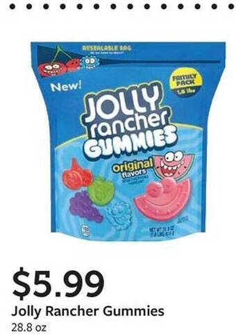 Fareway Jolly rancher gummies offer